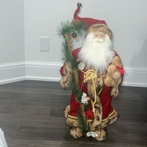 Elegant large Santa statue with beautiful robe
